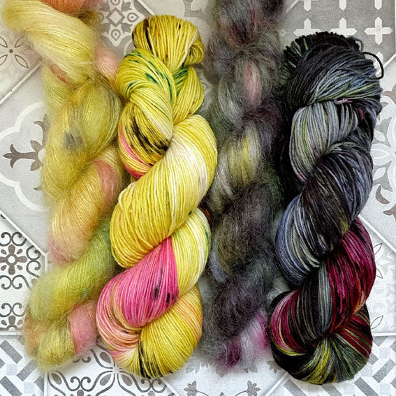 Vickevira Shawls - Hummingbird & Fireworks