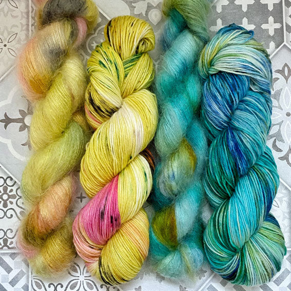 Vickevira Shawls - Hummingbird & Ocean View