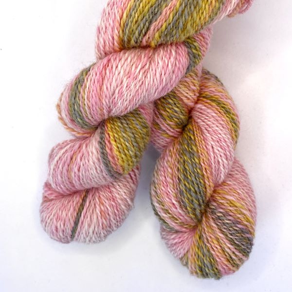 Handspun 2ply Vintage Rose