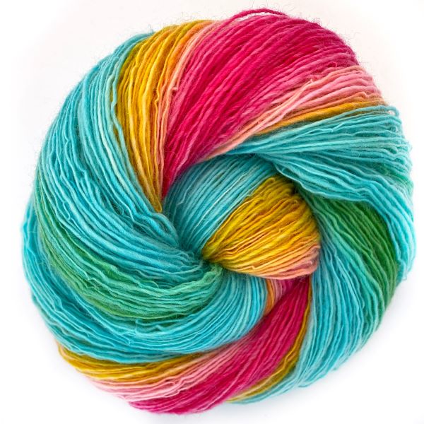 Handspun Singles Chinese Rose