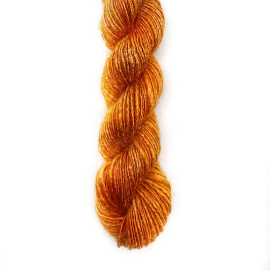 Handspun Silk Orange