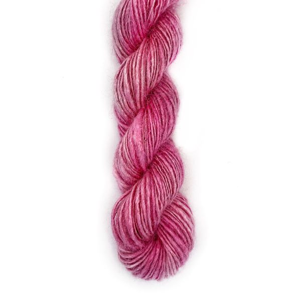 Handspun Silk Pink