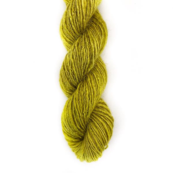 Handspun Silk Spring Green