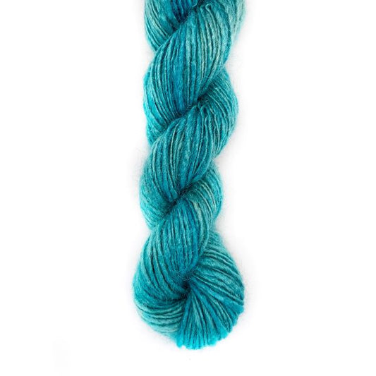 Handspun Silk Turquoise